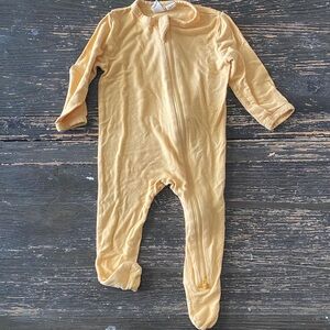 Cozy Yellow Kids One Piece